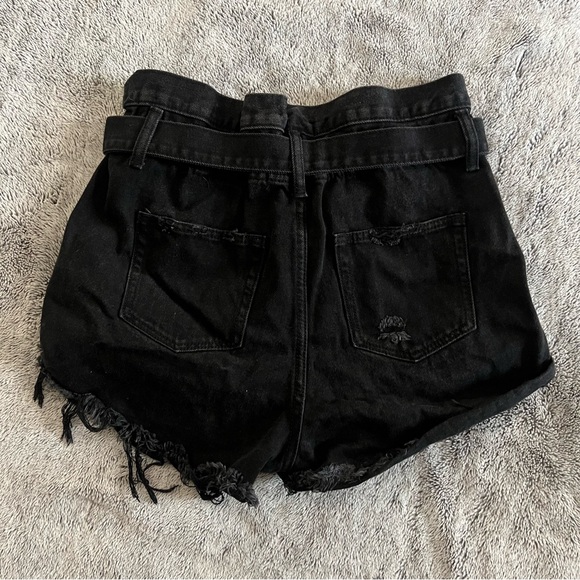 ✨ SOLD ✨ Fashion Nova | Palm Springs Belted Denim High-Waisted Shorts - Picture 2 of 3